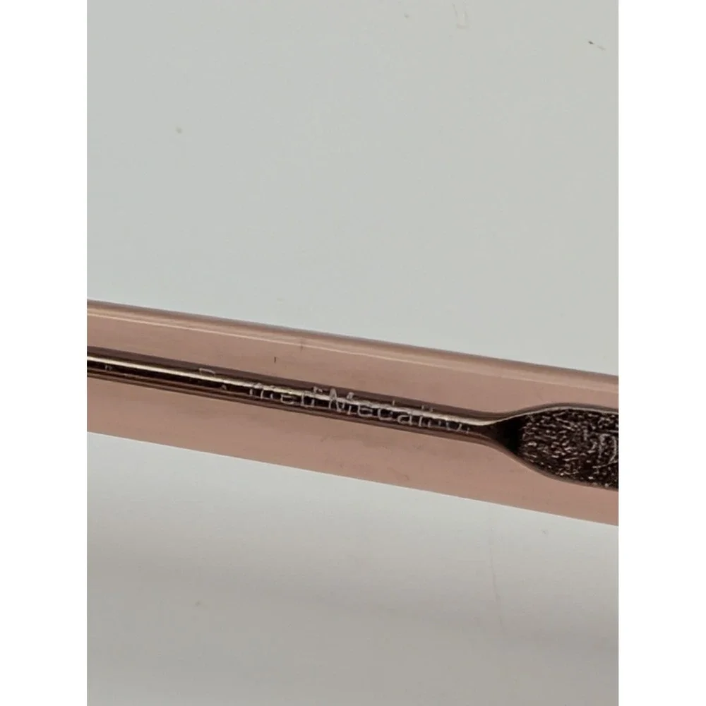 Vera Bradley Blush Pink Transparent Oval Eyeglass Frames 50-19-140 Womens